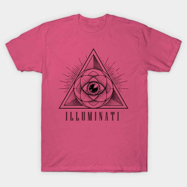 Triangulated view T-Shirt by Draws!Draws!Draws!